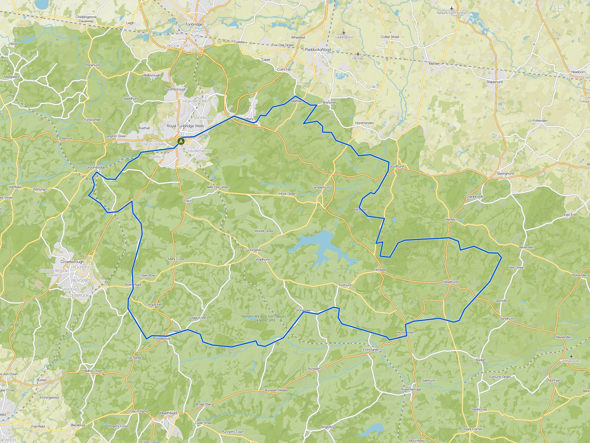 The best cycling routes in Kent | Komoot